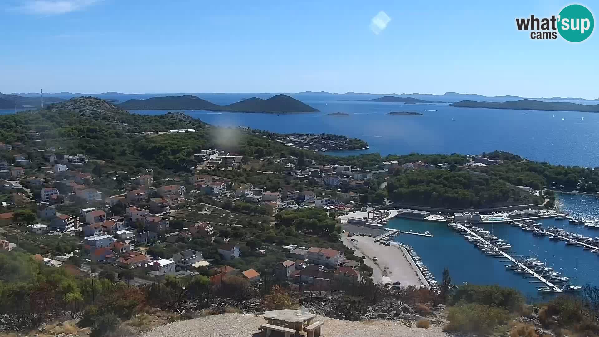 Live cam Pakoštane – Drage – Kornati – Vransko Jezero