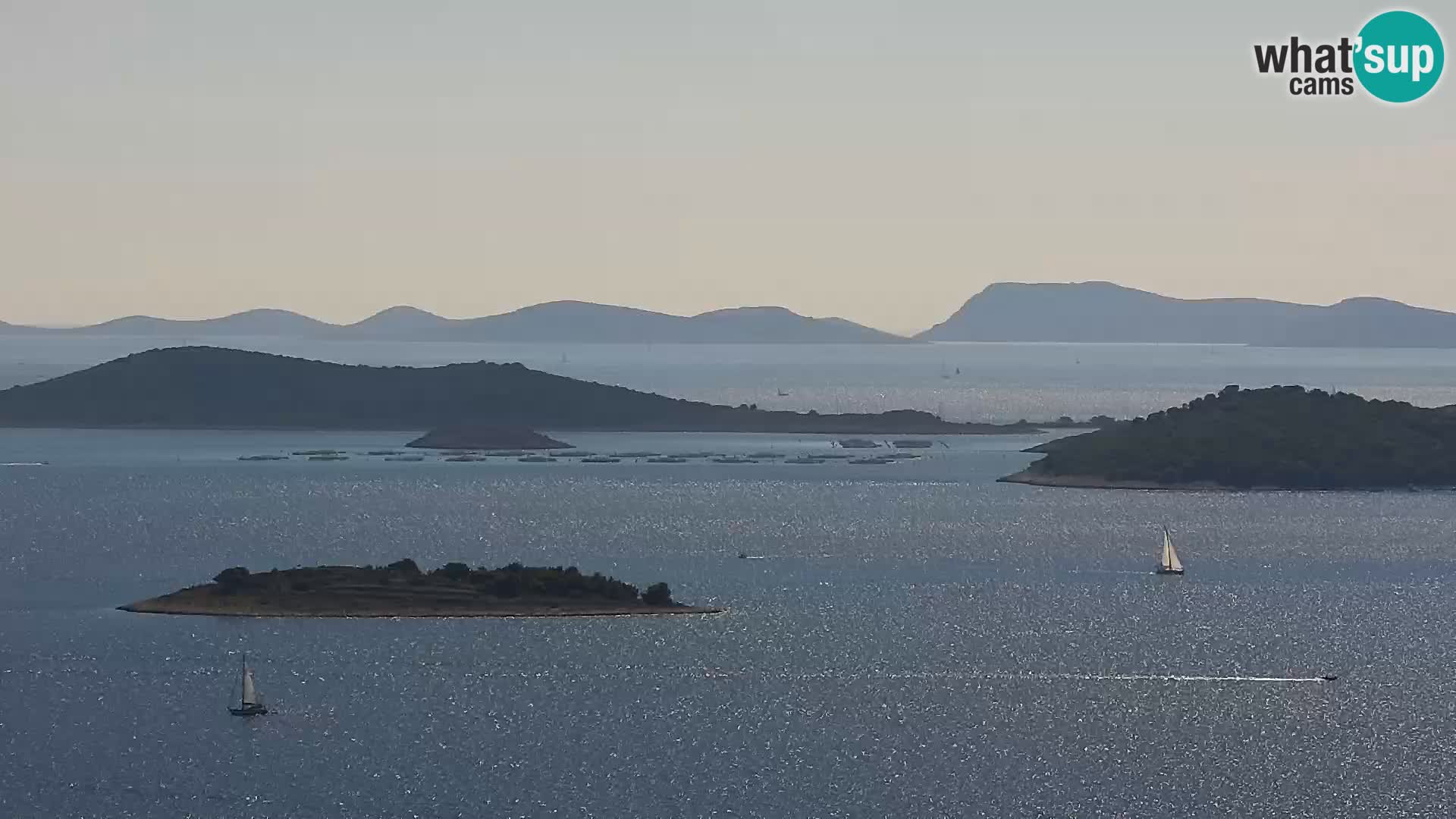 Webcam Pakoštane – Drage – Kornati – Vransko Jezero