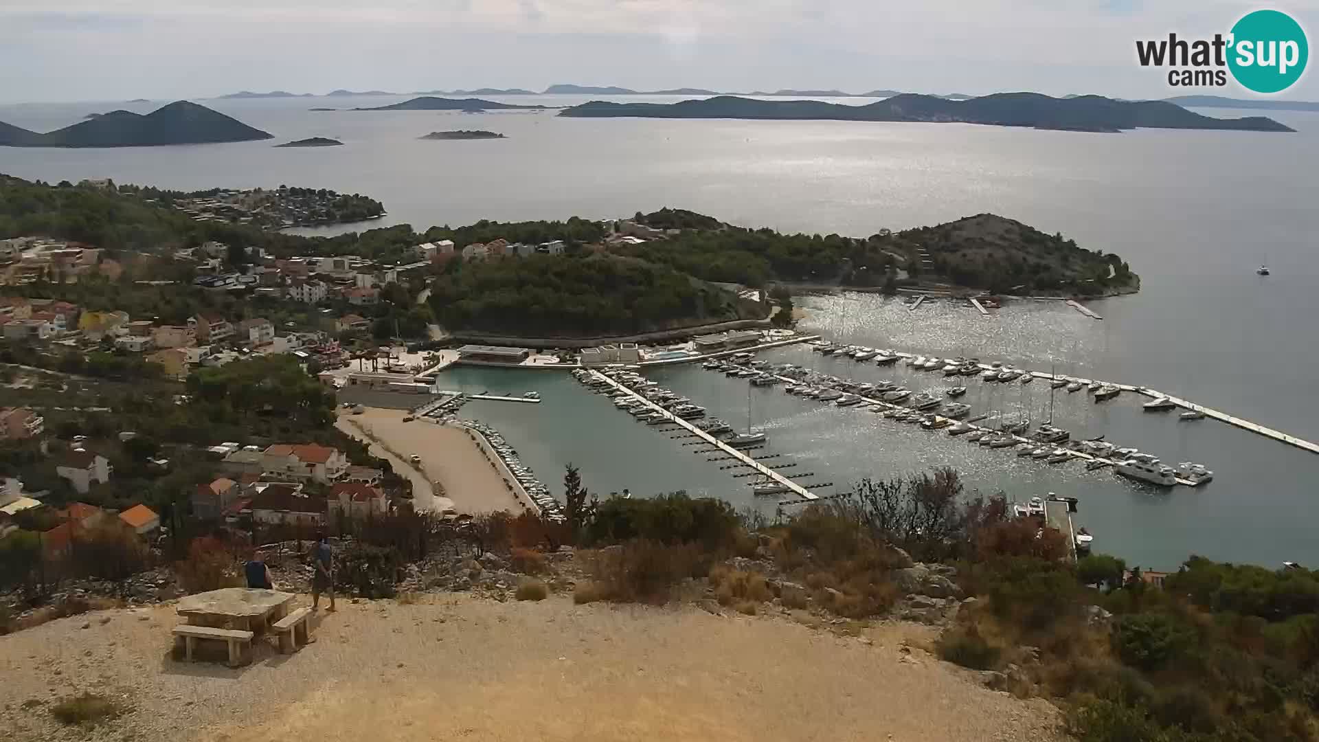 Webcam Pakoštane – Drage – Kornati – Vransko Jezero