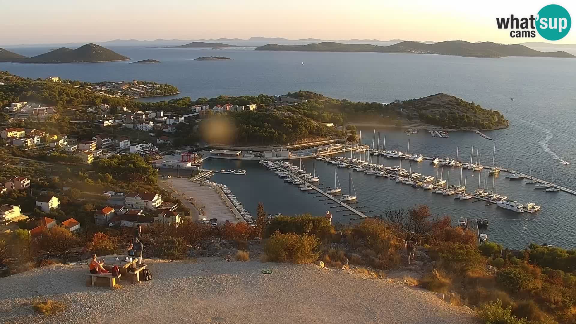Webcam Pakoštane – Drage – Kornati – Vransko Jezero