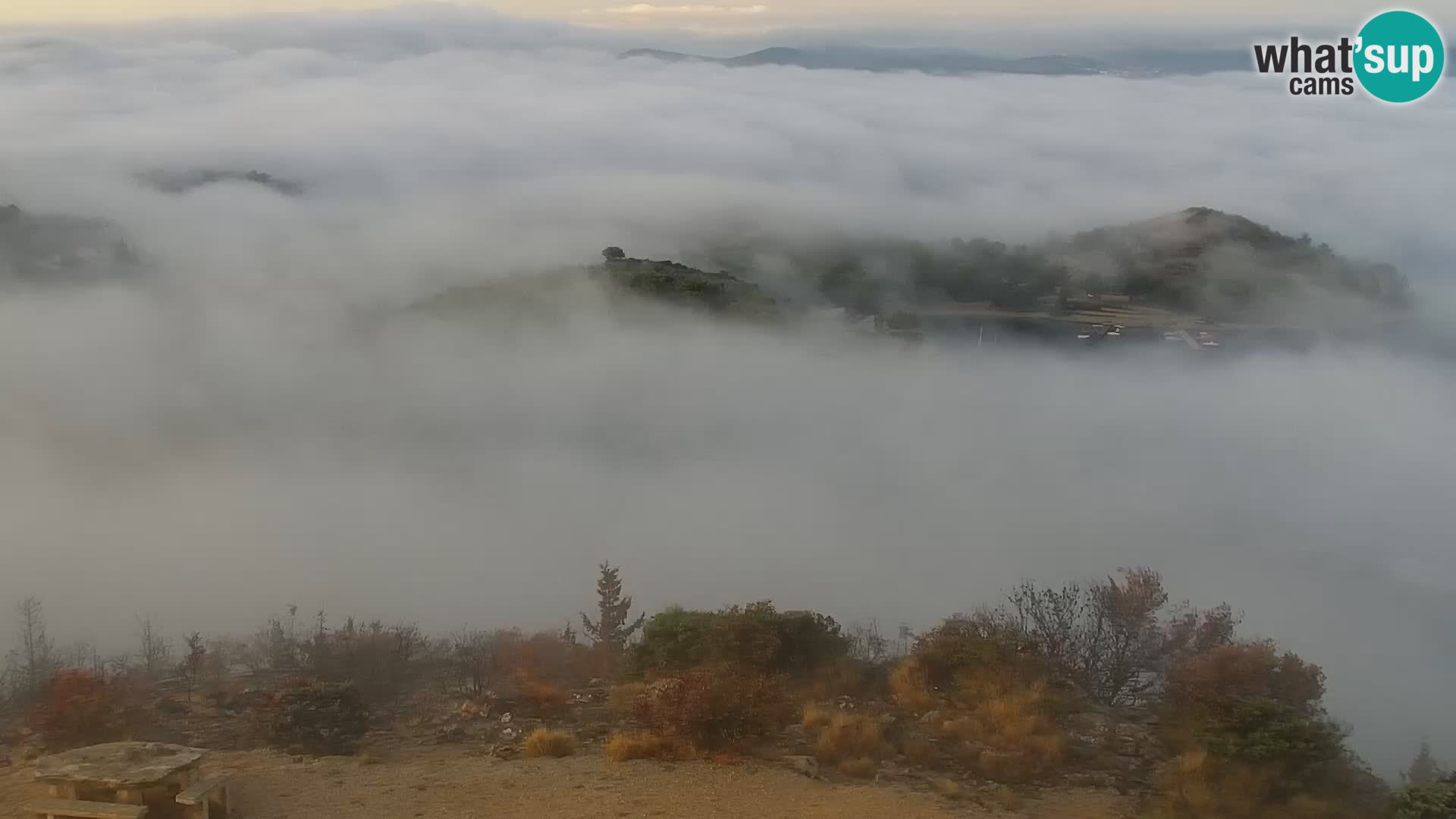 Webcam Pakoštane – Drage – Kornati – Vransko Jezero