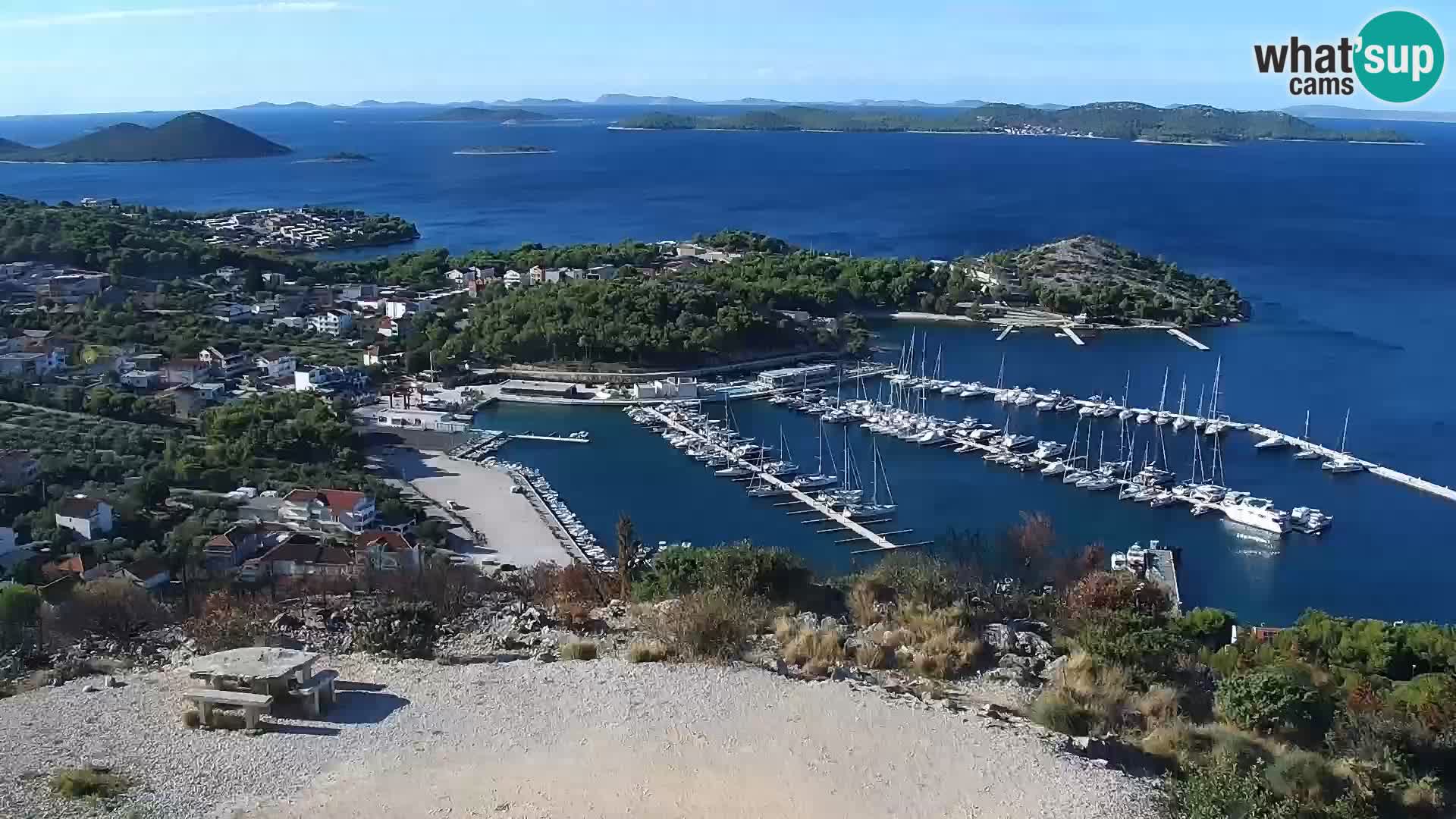 Livecam Pakoštane – Drage – Kornati – Vransko Jezero