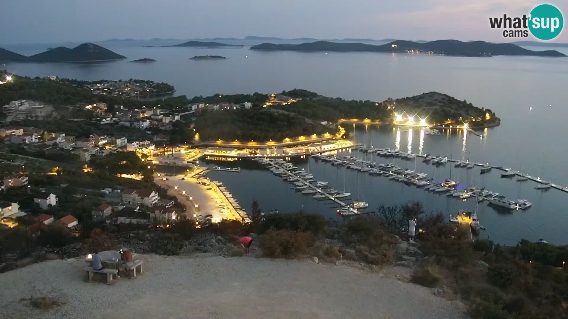 Webcam Pakoštane – Drage – Kornati – Vransko Jezero