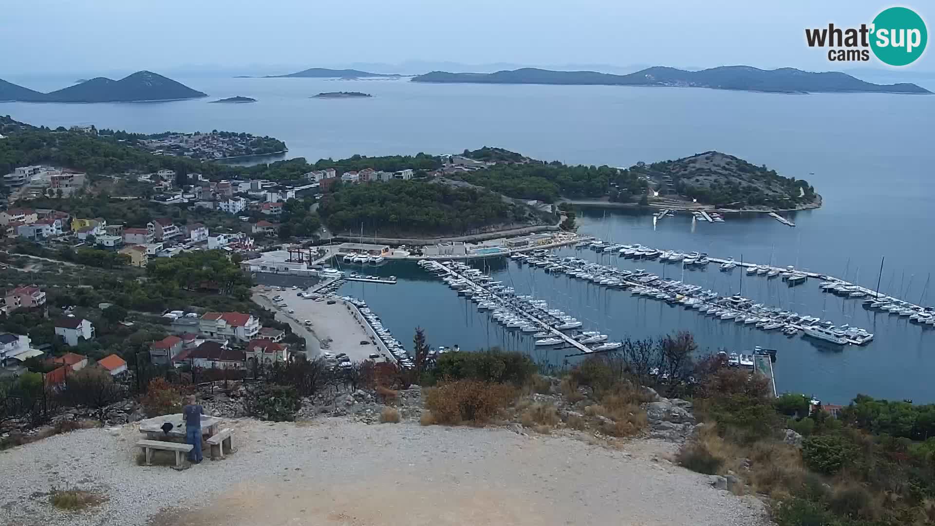 Webcam Pakoštane – Drage – Kornati – Vransko Jezero