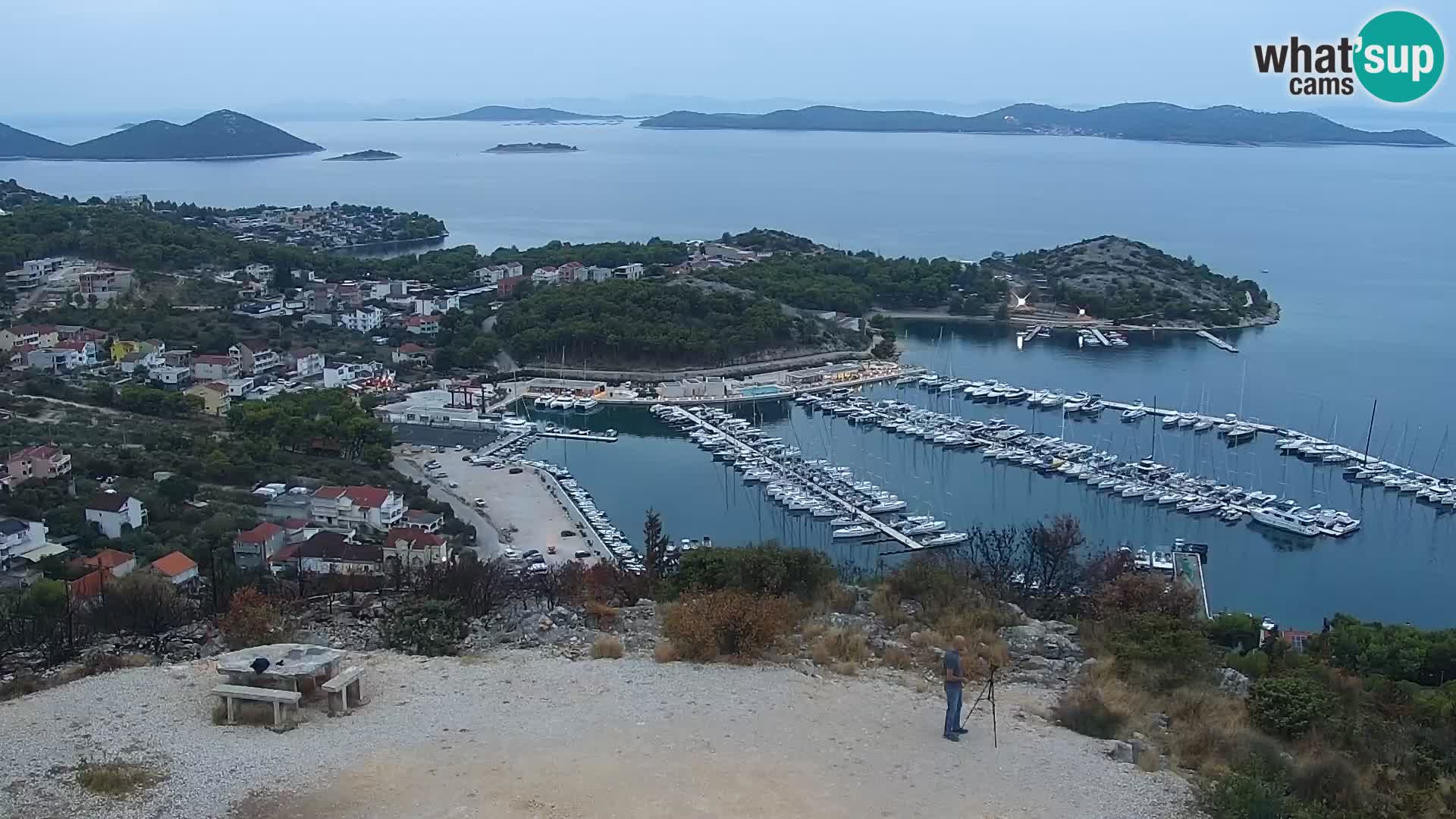 Webcam Pakoštane – Drage – Kornati – Vransko Jezero