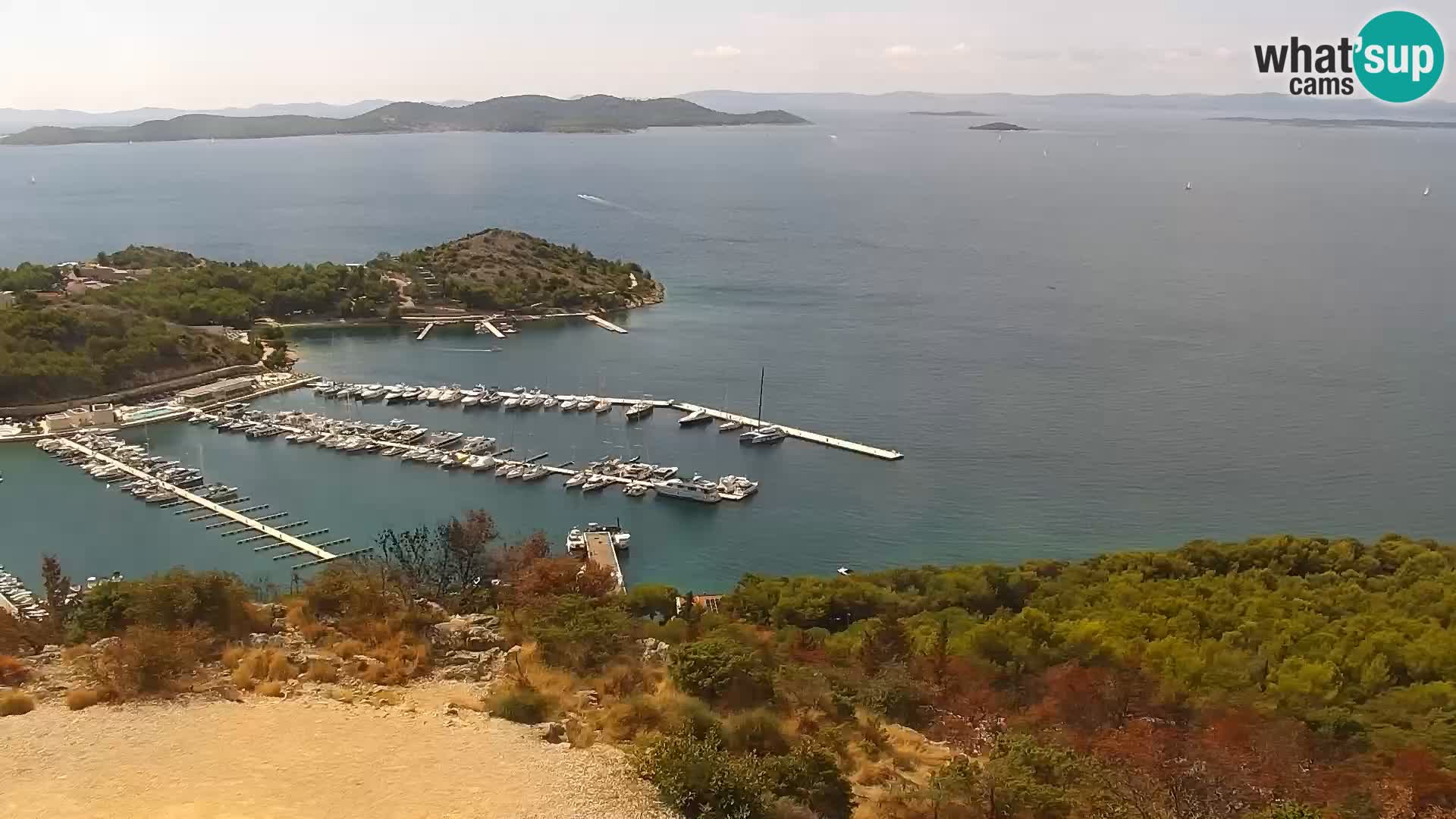 Livecam Pakoštane – Drage – Kornati – Vransko Jezero