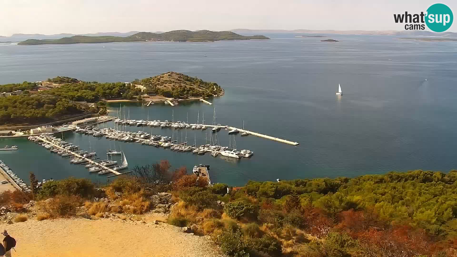 Webcam Pakoštane – Drage – Kornati – Vransko Jezero