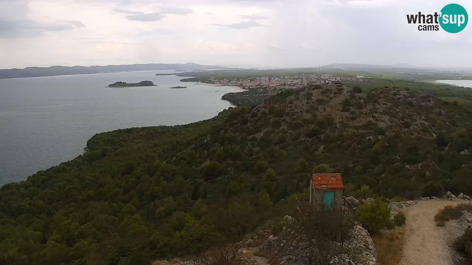 Webcam Pakoštane – Drage – Kornati – Vransko Jezero
