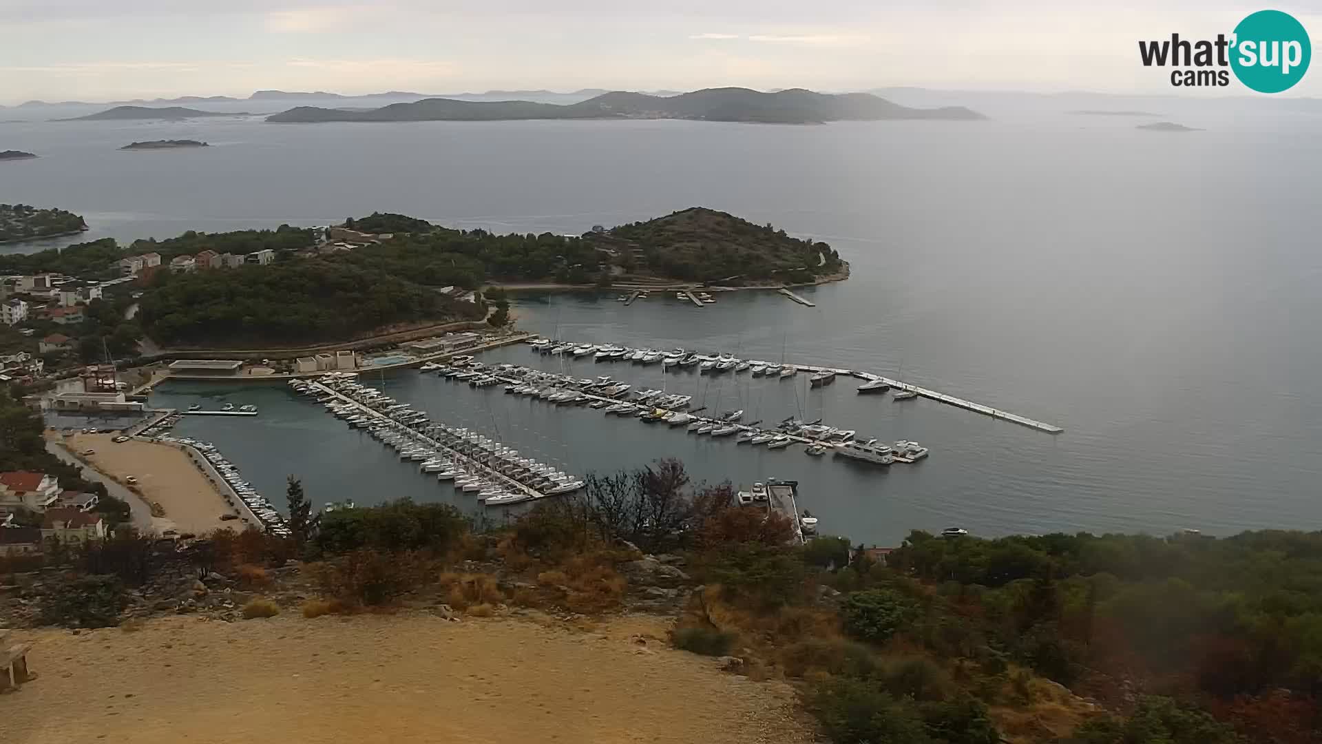 Webcam Pakoštane – Drage – Kornati – Vransko Jezero