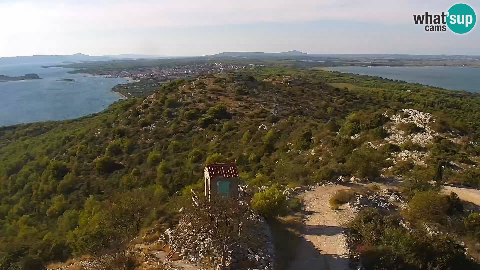 Webcam Pakoštane – Drage – Kornati – Vransko Jezero