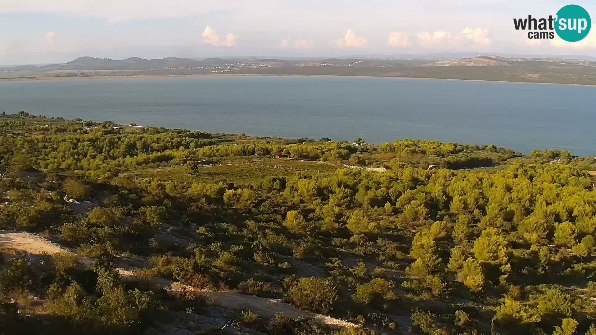 Webcam Pakoštane – Drage – Kornati – Vransko Jezero