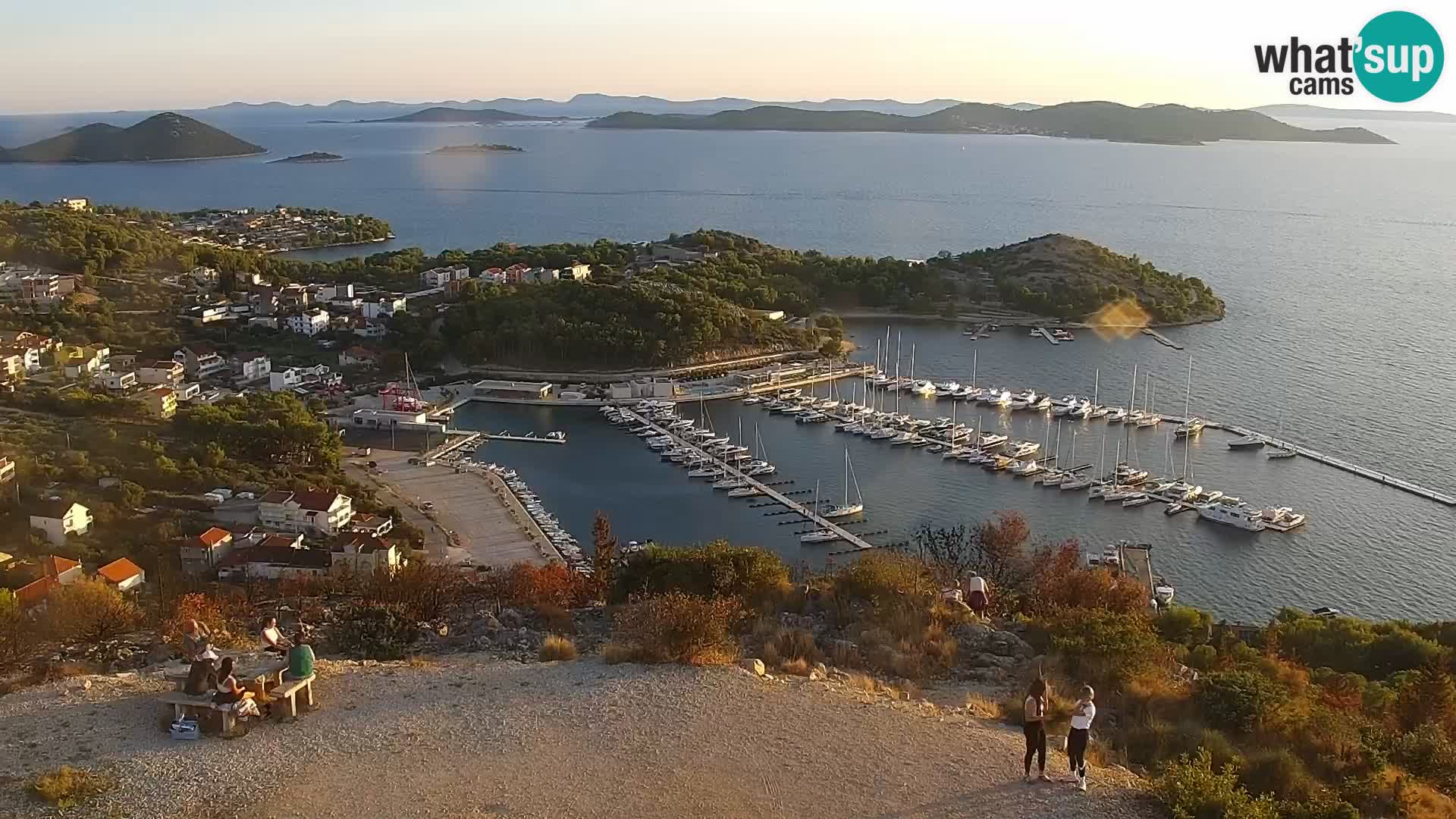 Webcam Pakoštane – Drage – Kornati – Vransko Jezero
