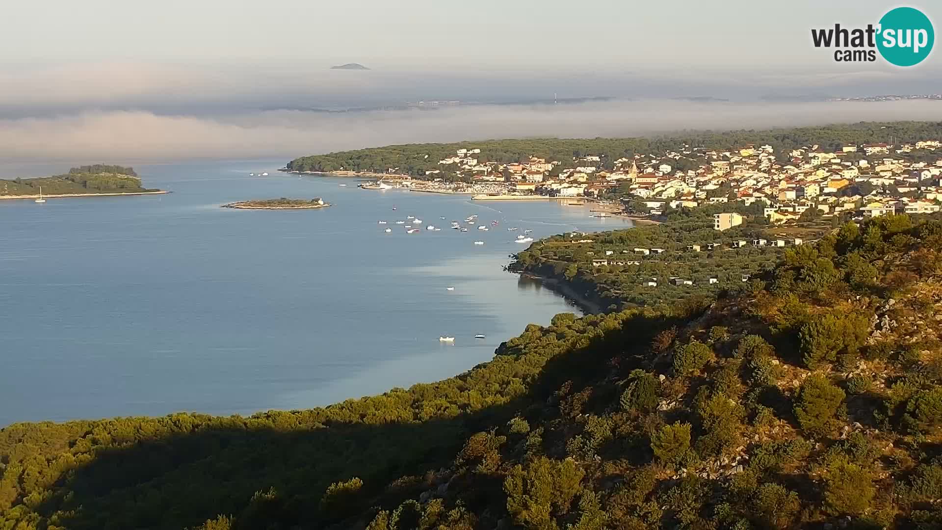 Webcam Pakoštane – Drage – Kornati – Vransko Jezero