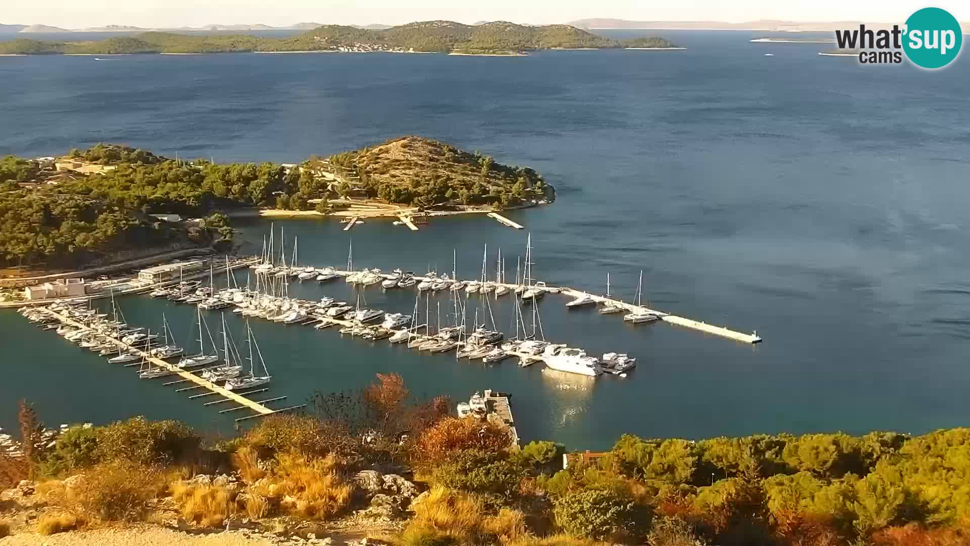Livecam Pakoštane – Drage – Kornati – Vransko Jezero