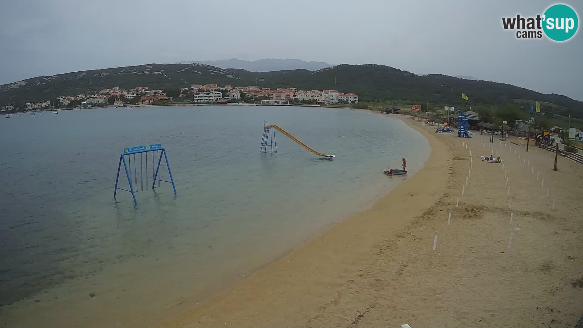 Webcam live – Planjka beach – Pag Island