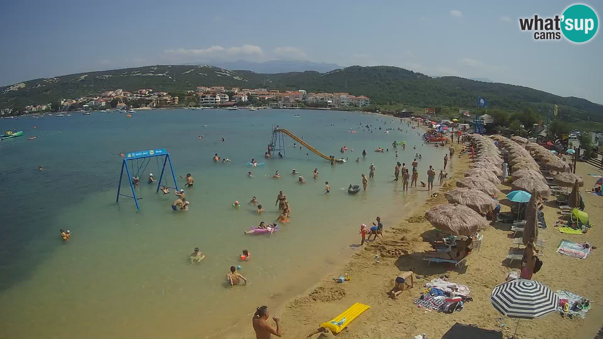 Webcam live – Playa Planjka – Pag