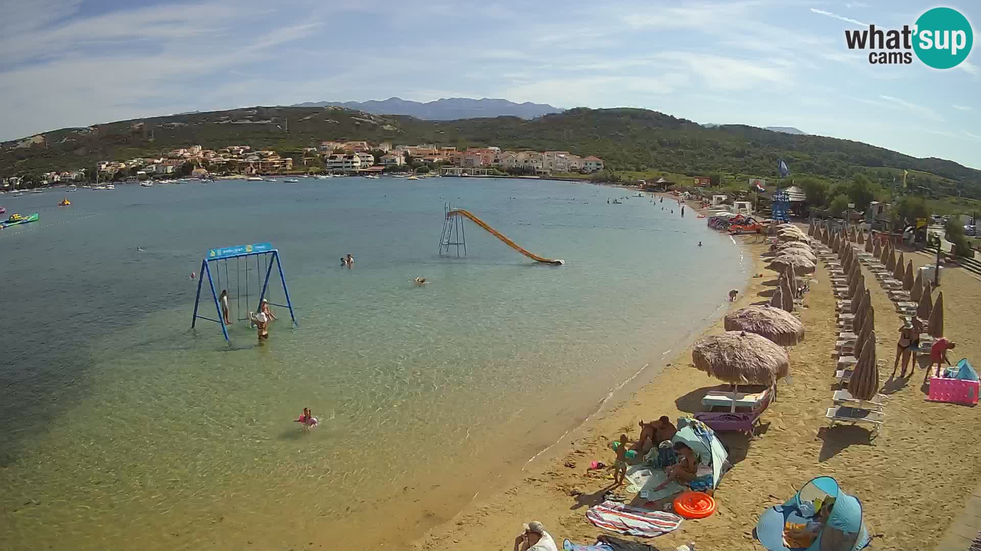 Kamera v zivo – Plaža Planjka – otok Pag