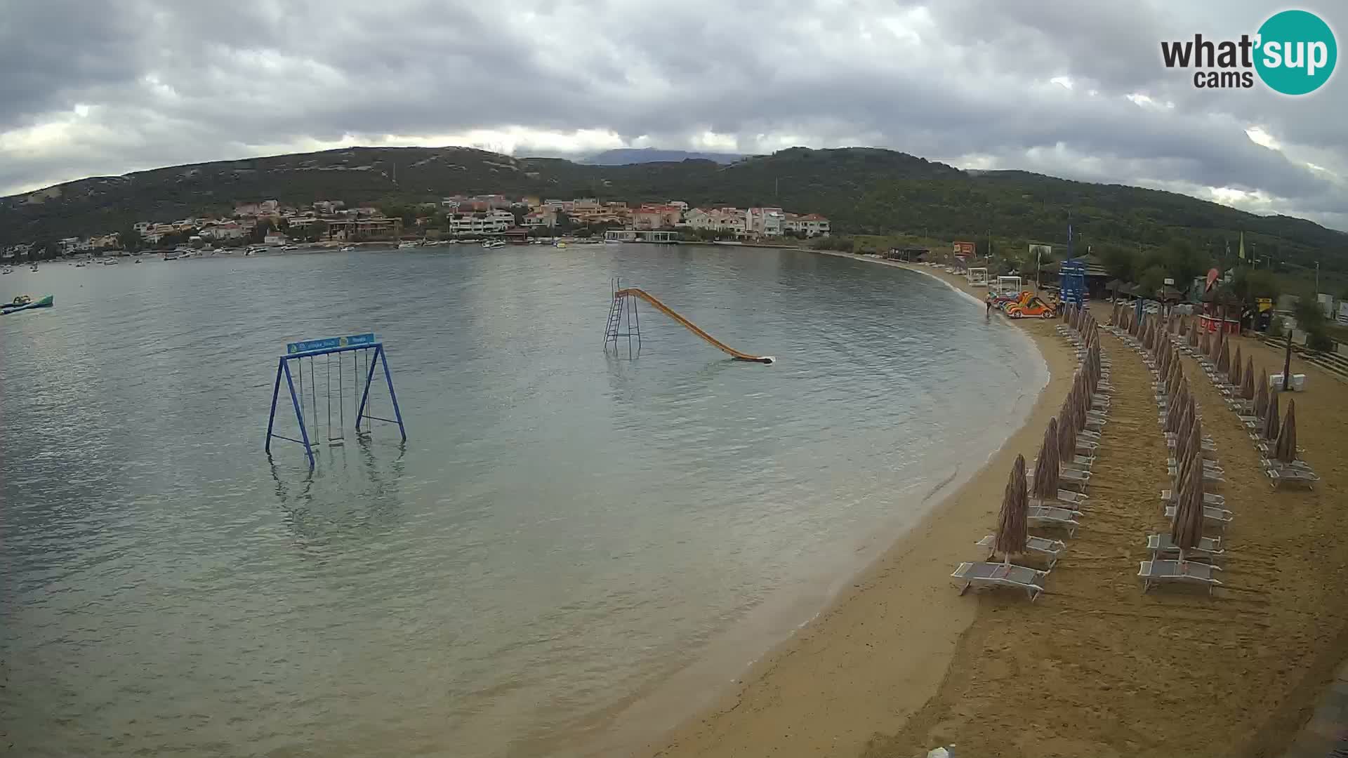 Webcam live – Playa Planjka – Pag