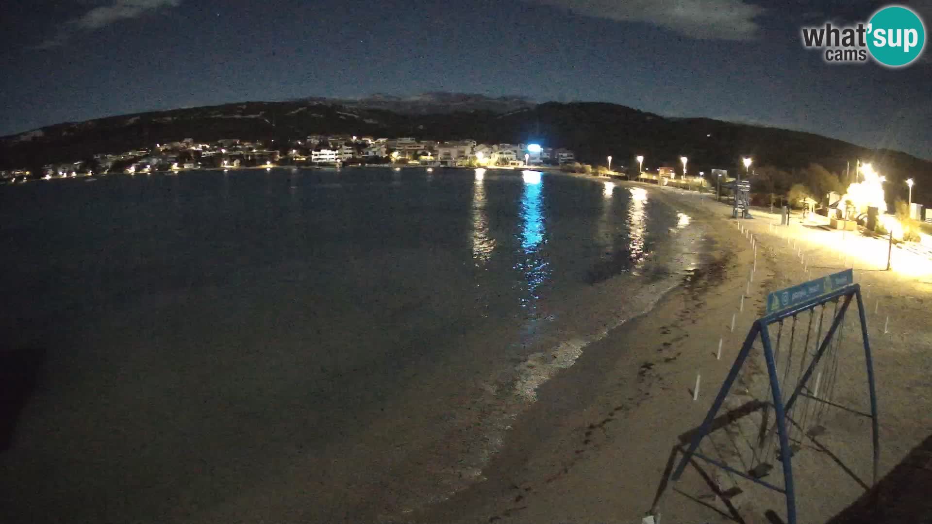 Webcam live – Playa Planjka – Pag