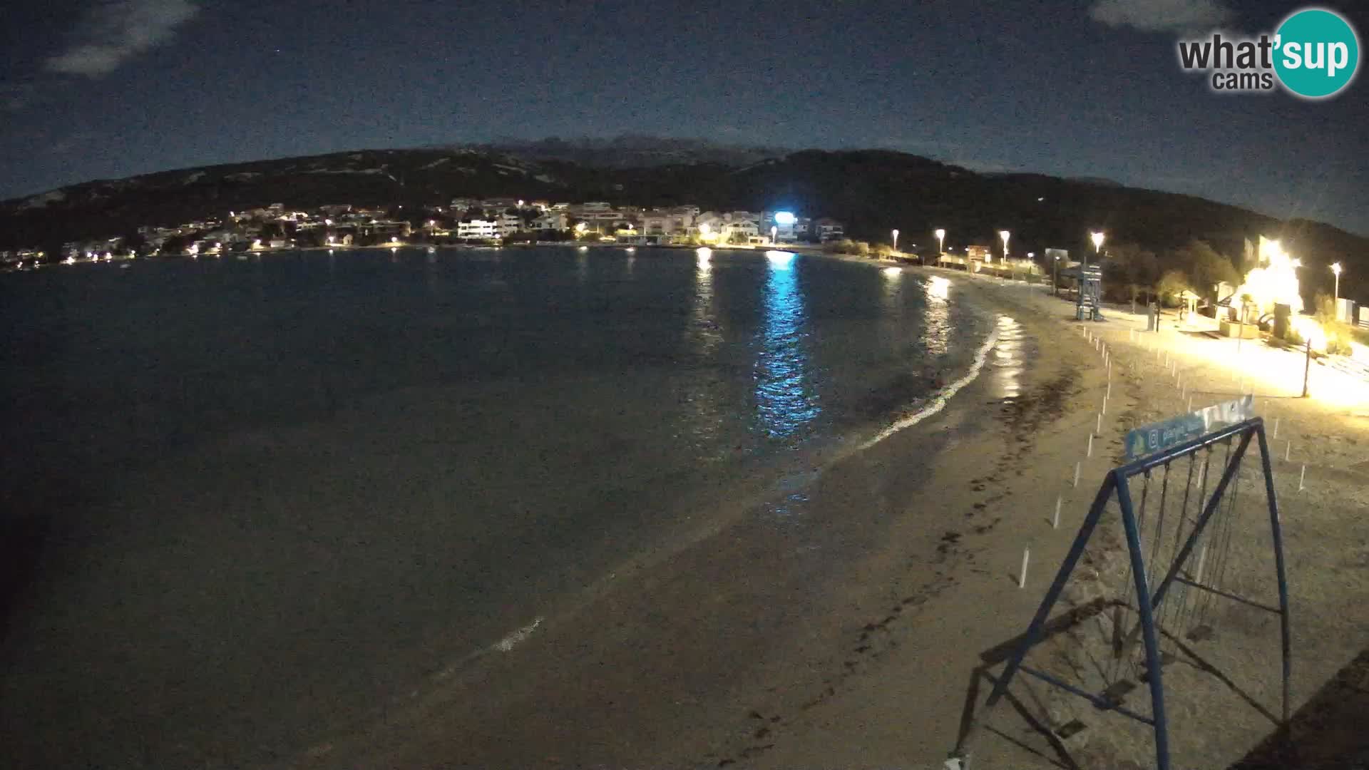 Webcam Live – Spiaggia Planjka isola di Pag