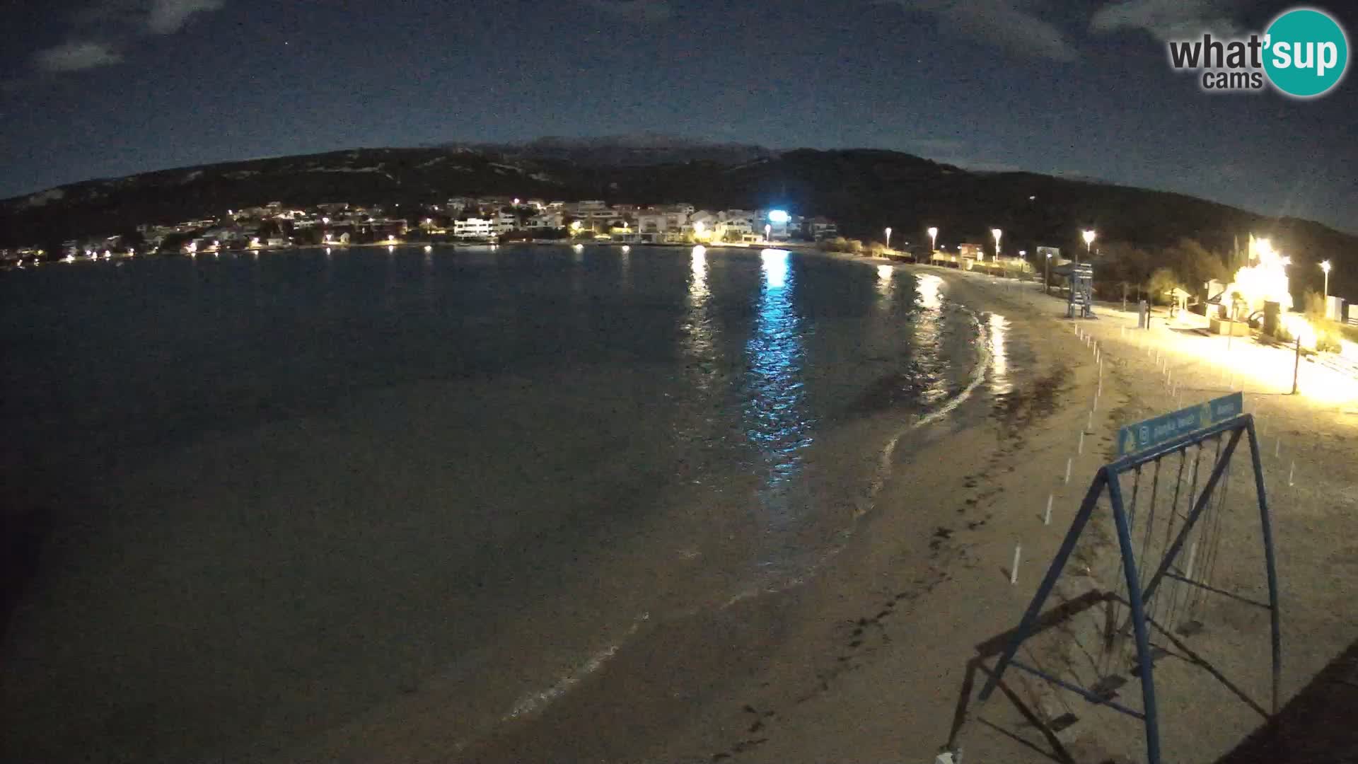 Webcam live – Playa Planjka – Pag