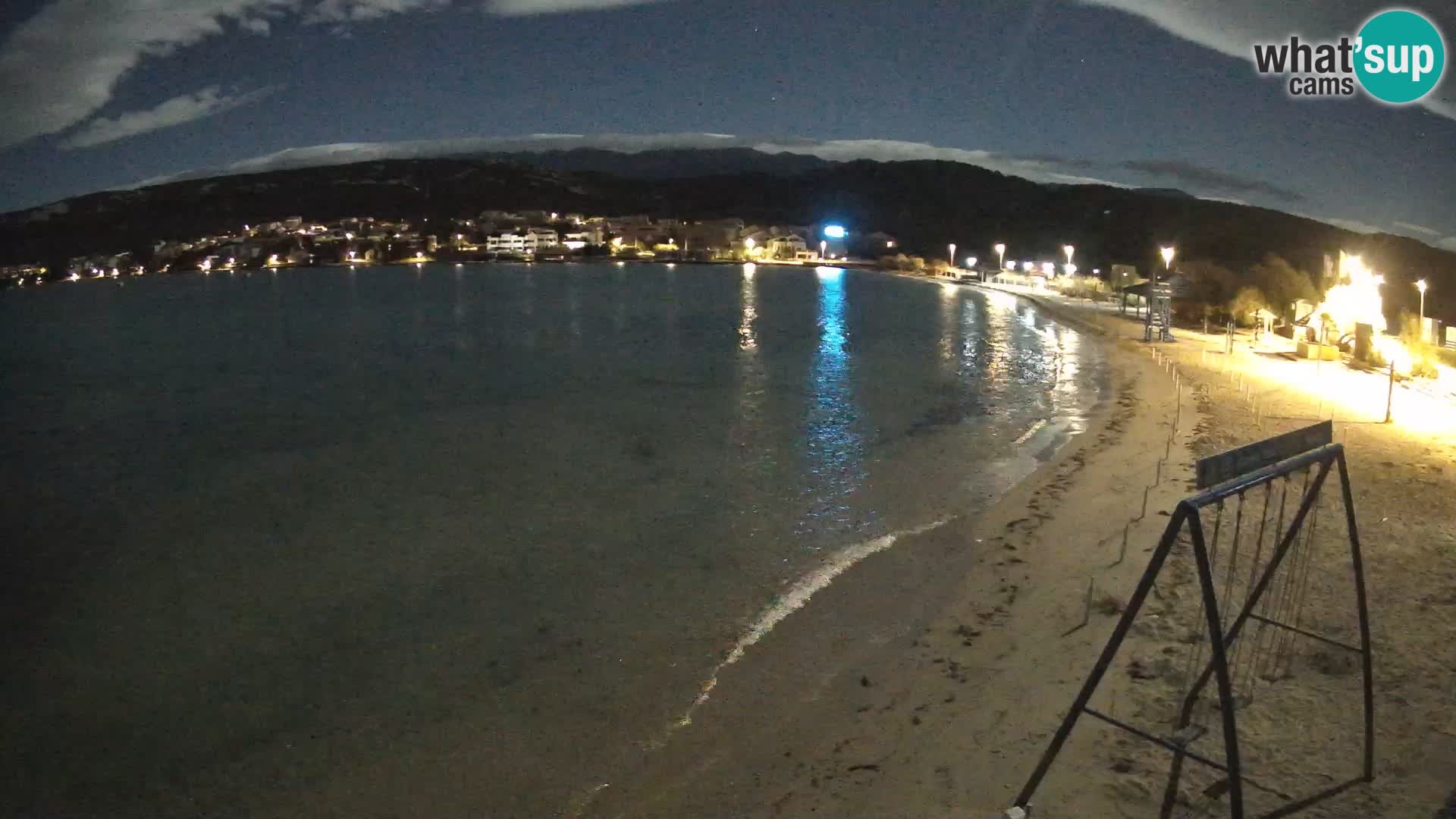 Webcam Live – Spiaggia Planjka isola di Pag