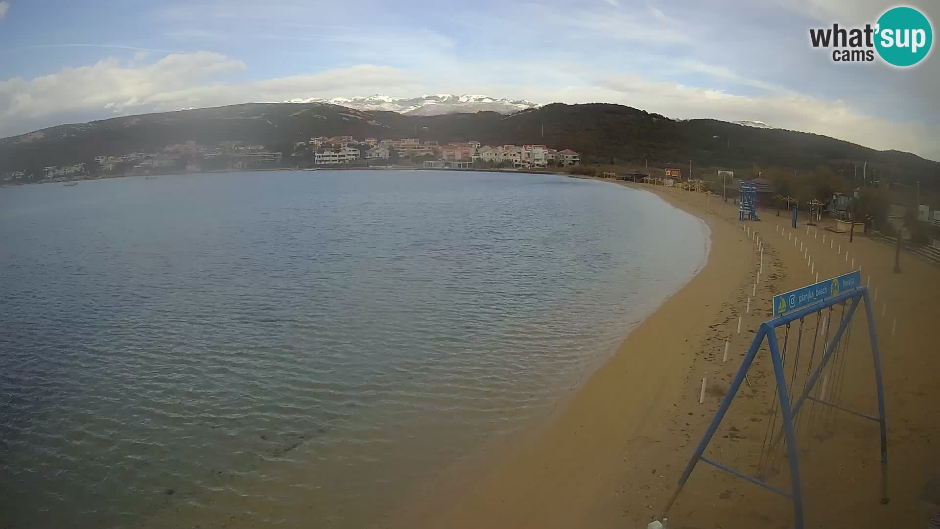 Webcam Live – Spiaggia Planjka isola di Pag