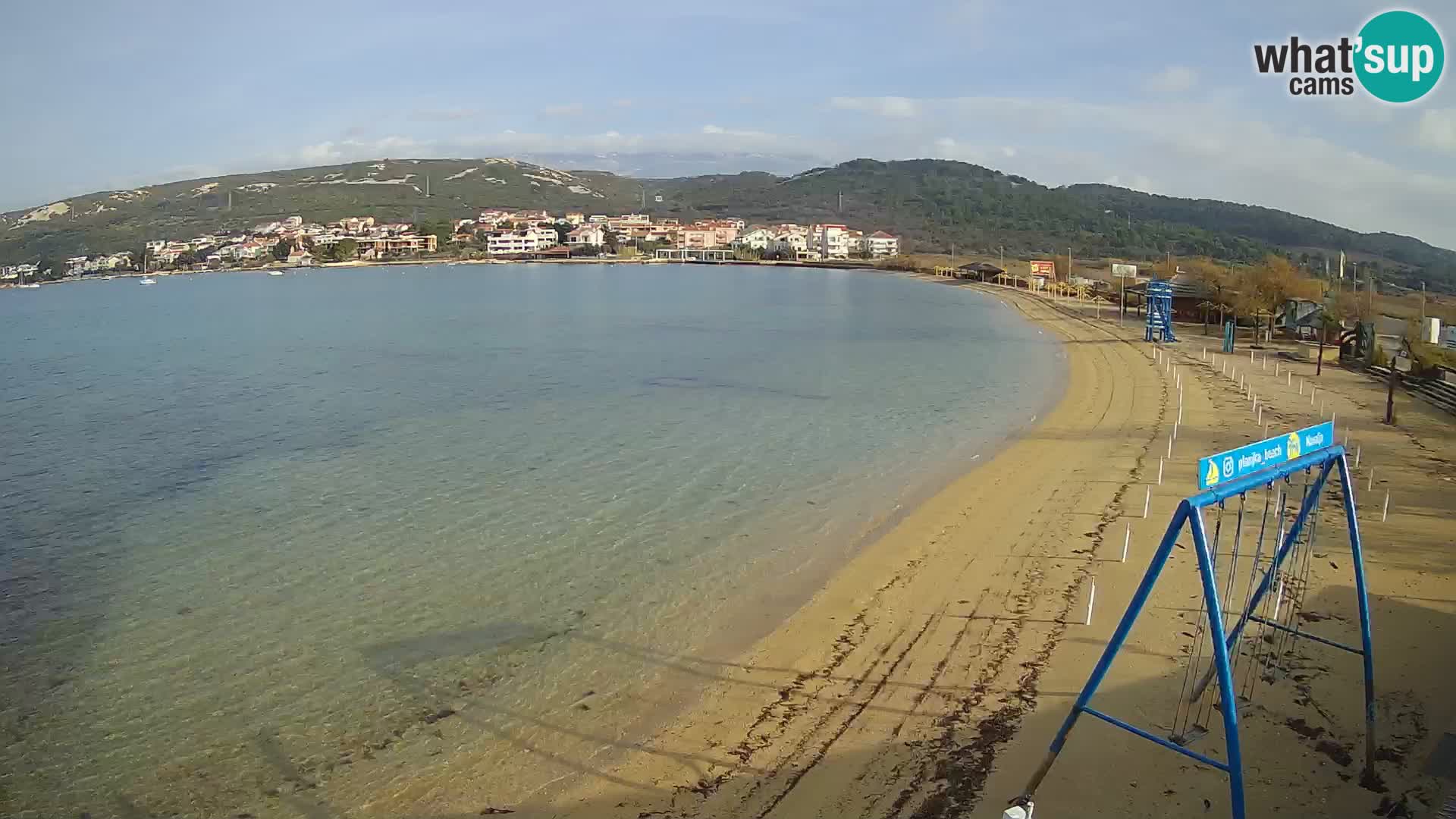 Webcam Live – Spiaggia Planjka isola di Pag