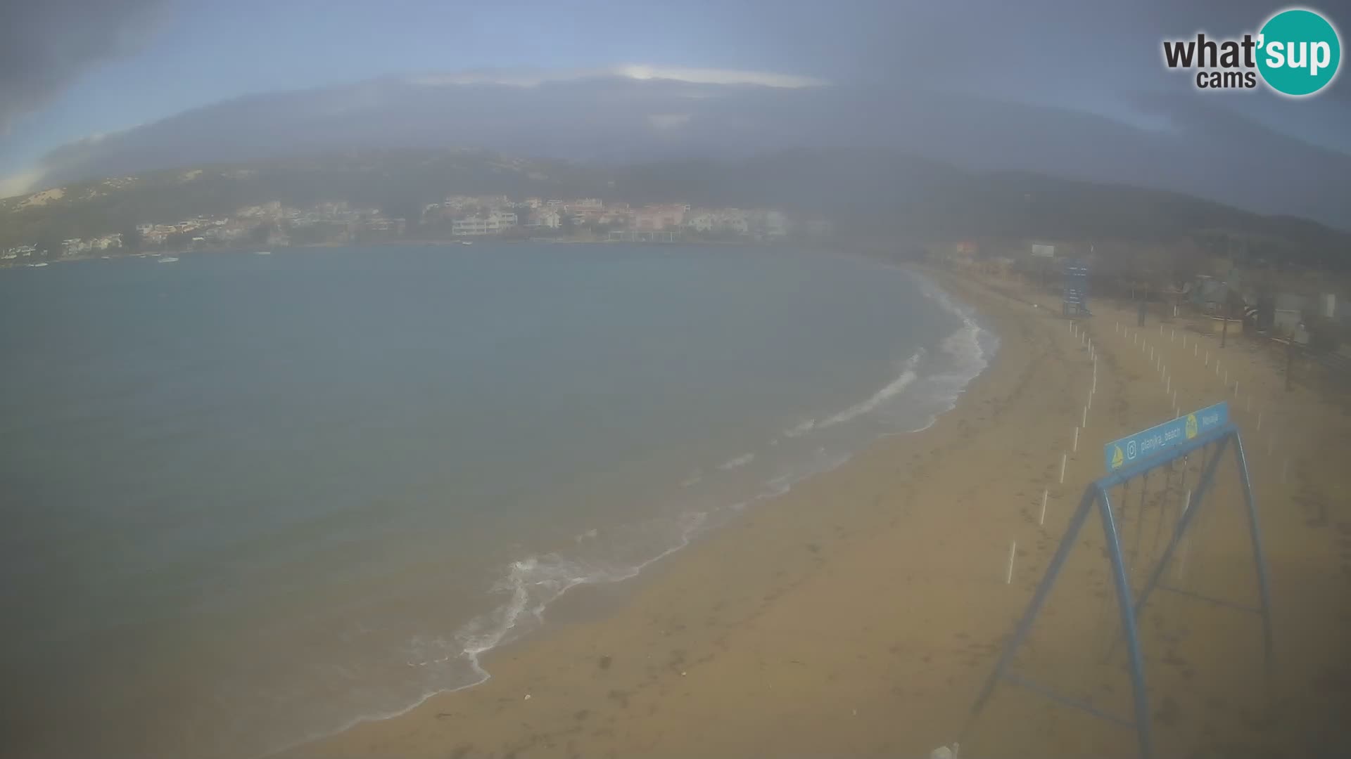 Webcam Live – Spiaggia Planjka isola di Pag