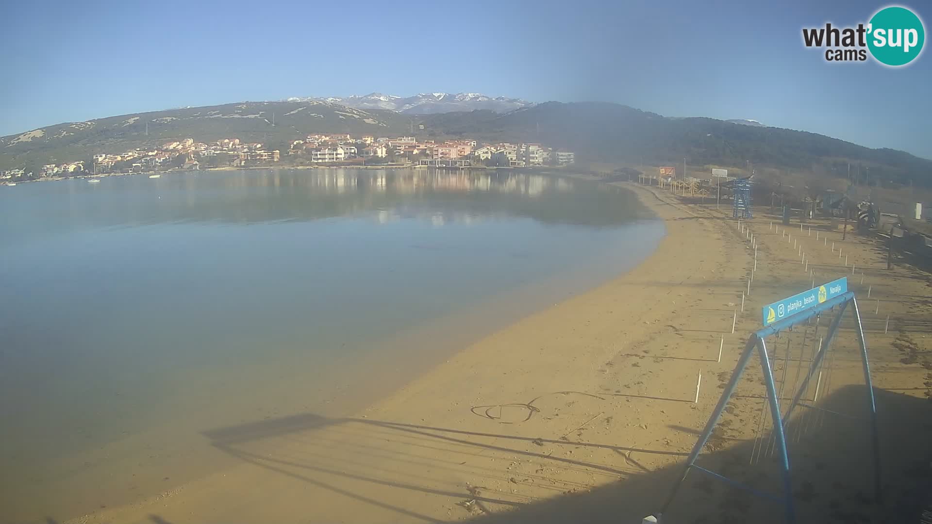 Webcam Live – Spiaggia Planjka isola di Pag