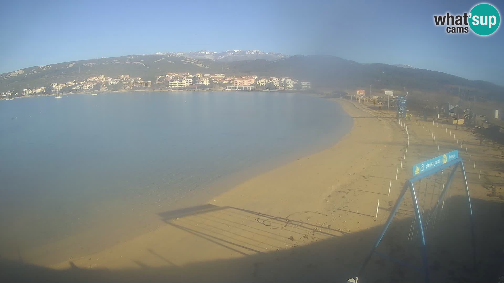 Webcam Live – Spiaggia Planjka isola di Pag