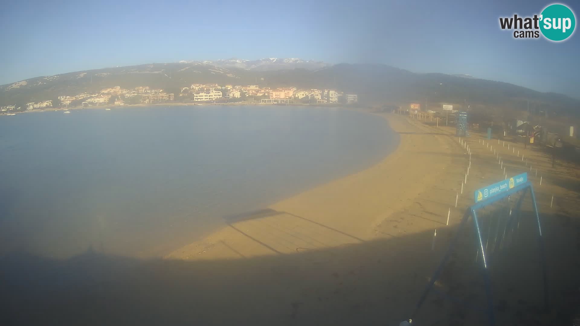 Webcam Live – Spiaggia Planjka isola di Pag