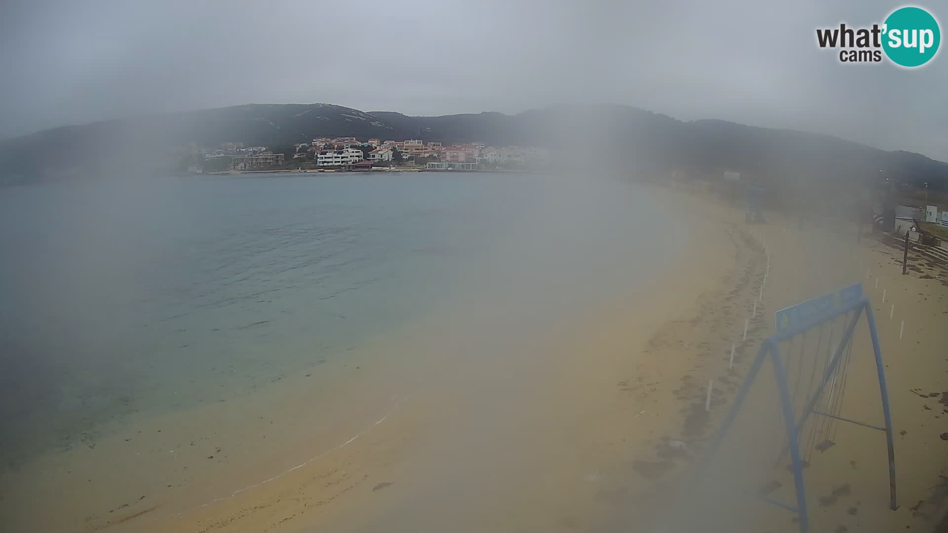 Webcam live – Planjka beach – Pag Island