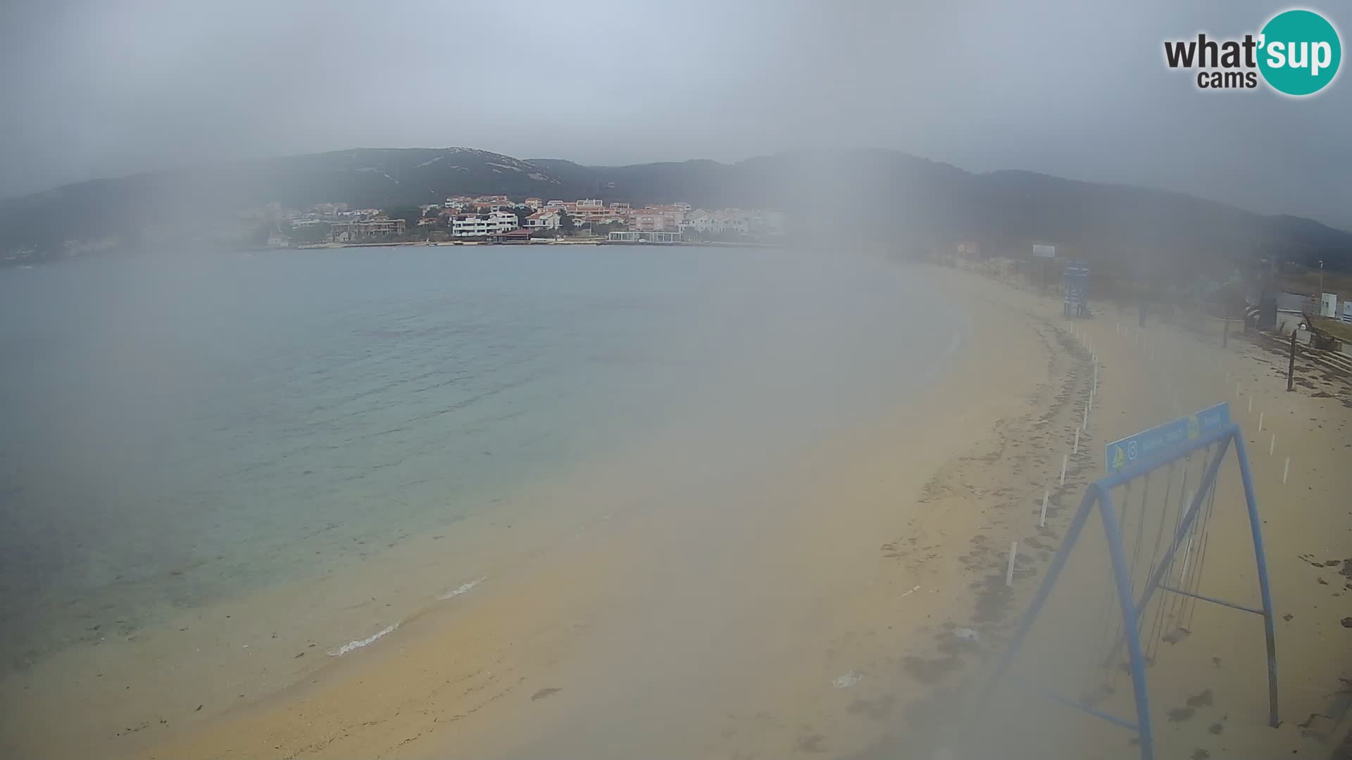 Webcam live – Planjka beach – Pag Island