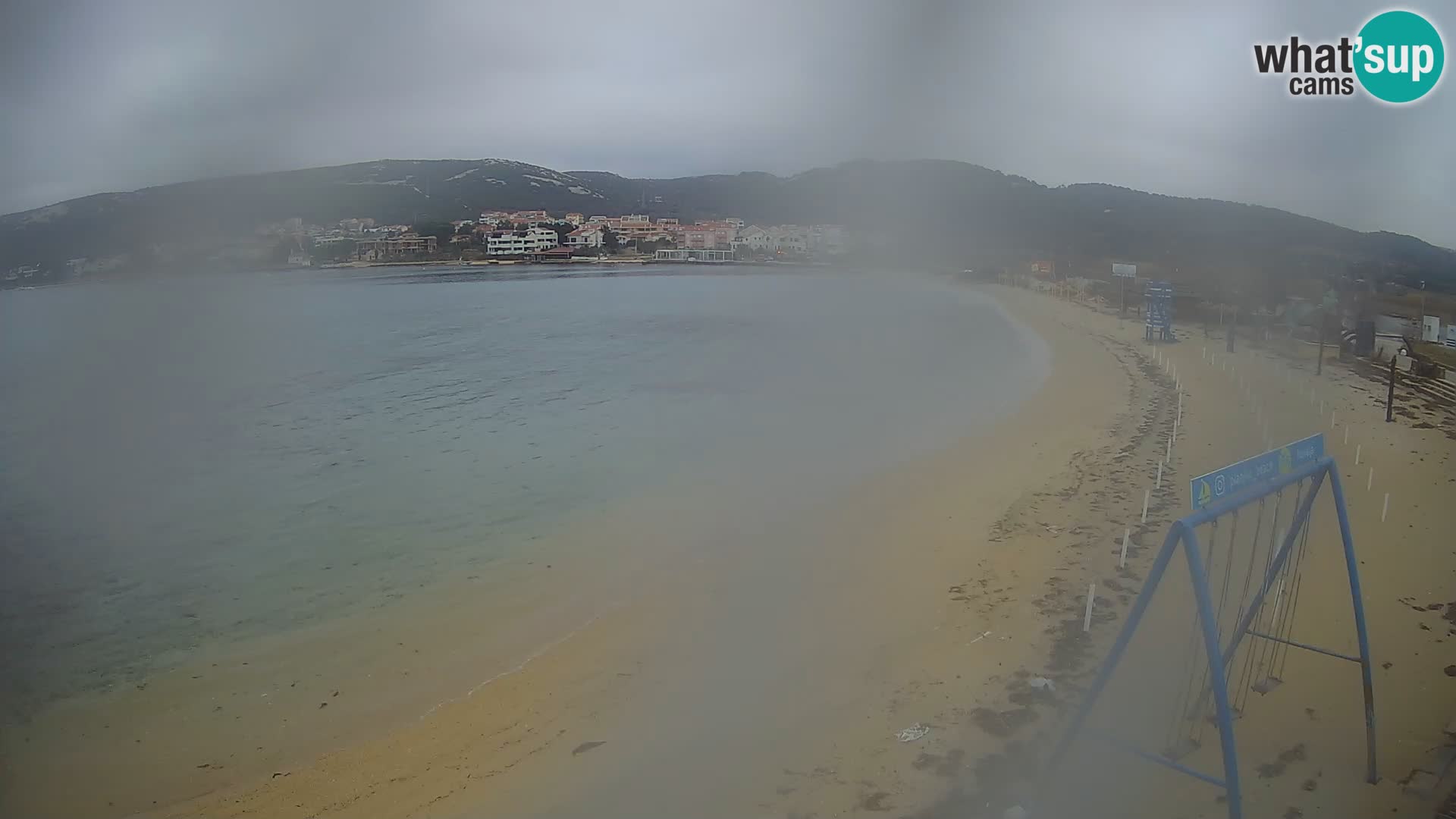 Web kamera – Plaža Planjka – otok Pag