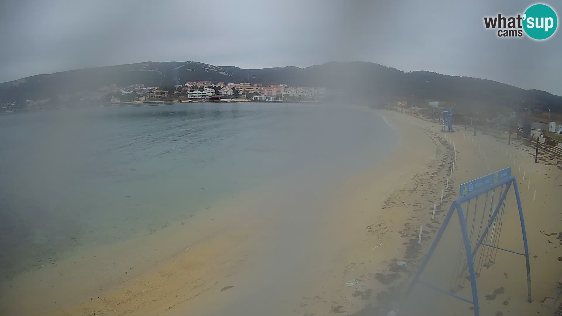 Web kamera – Plaža Planjka – otok Pag