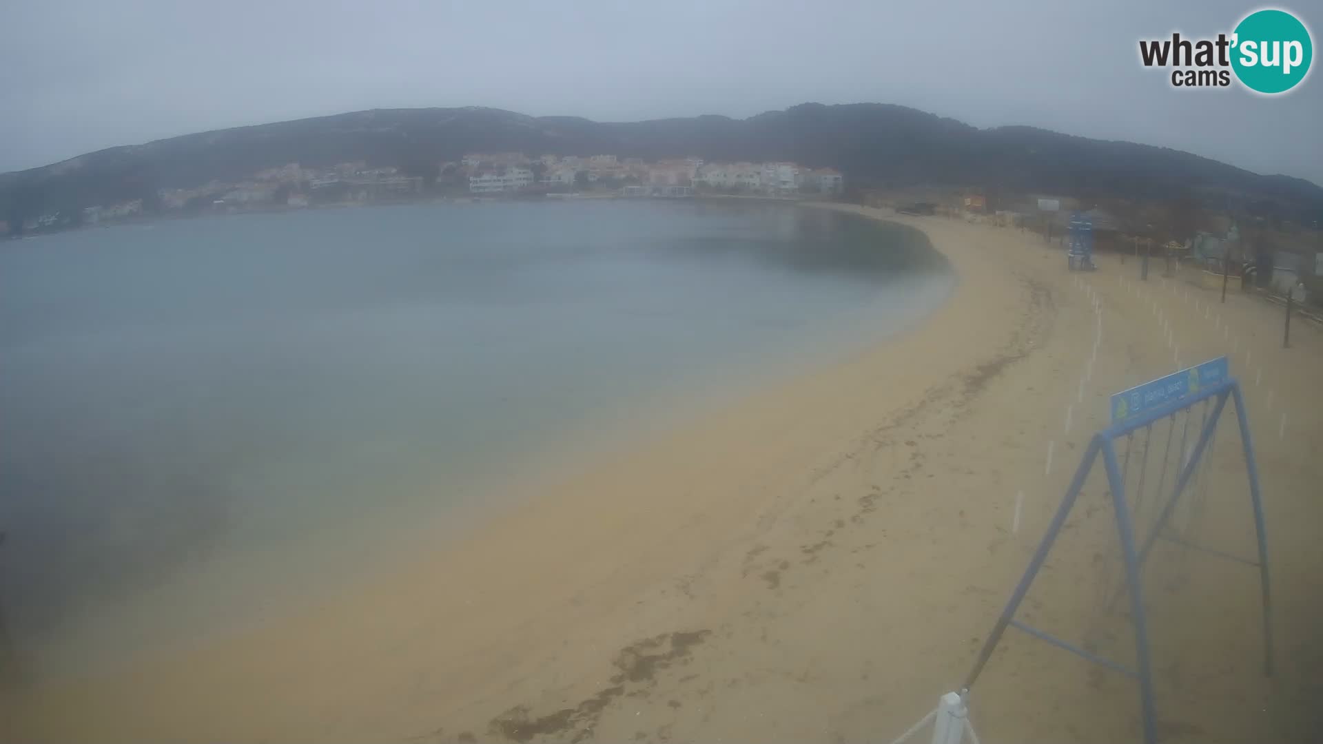 Webcam live – Planjka beach – Pag Island