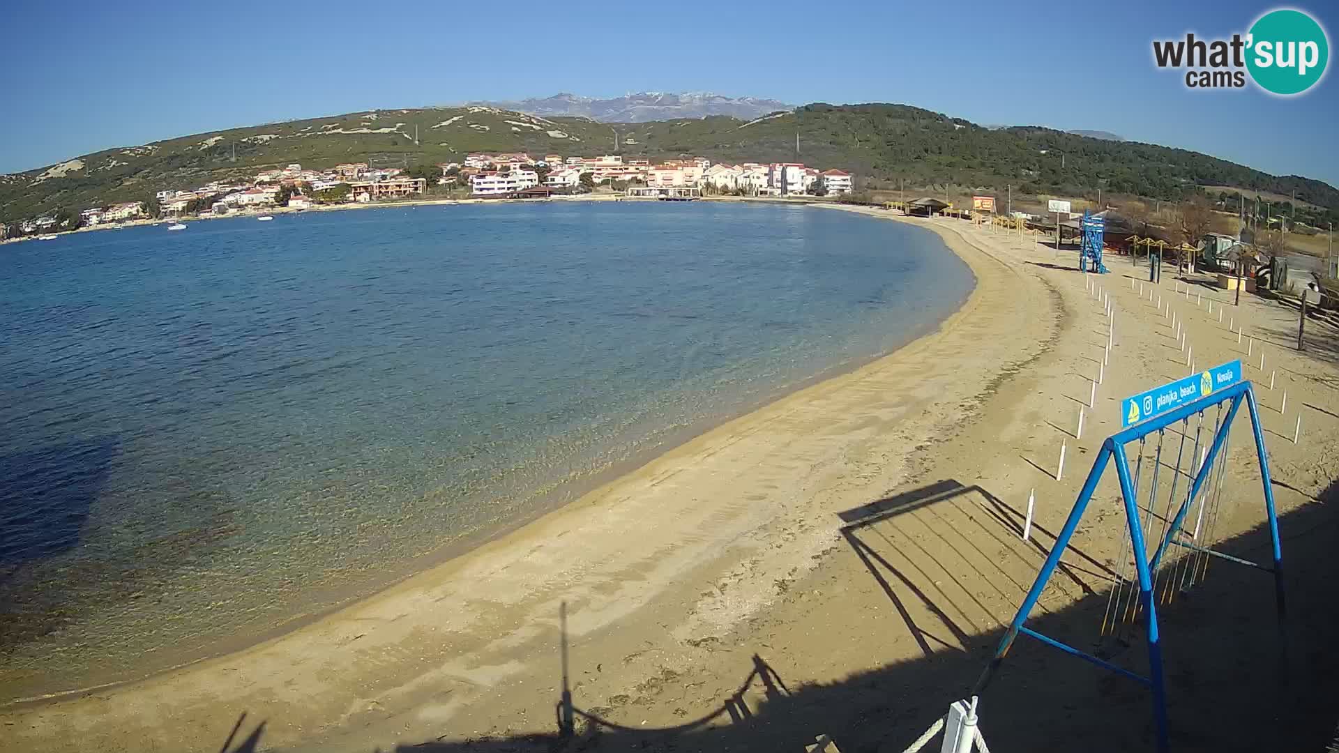 Webcam Pag – Plage Planjka