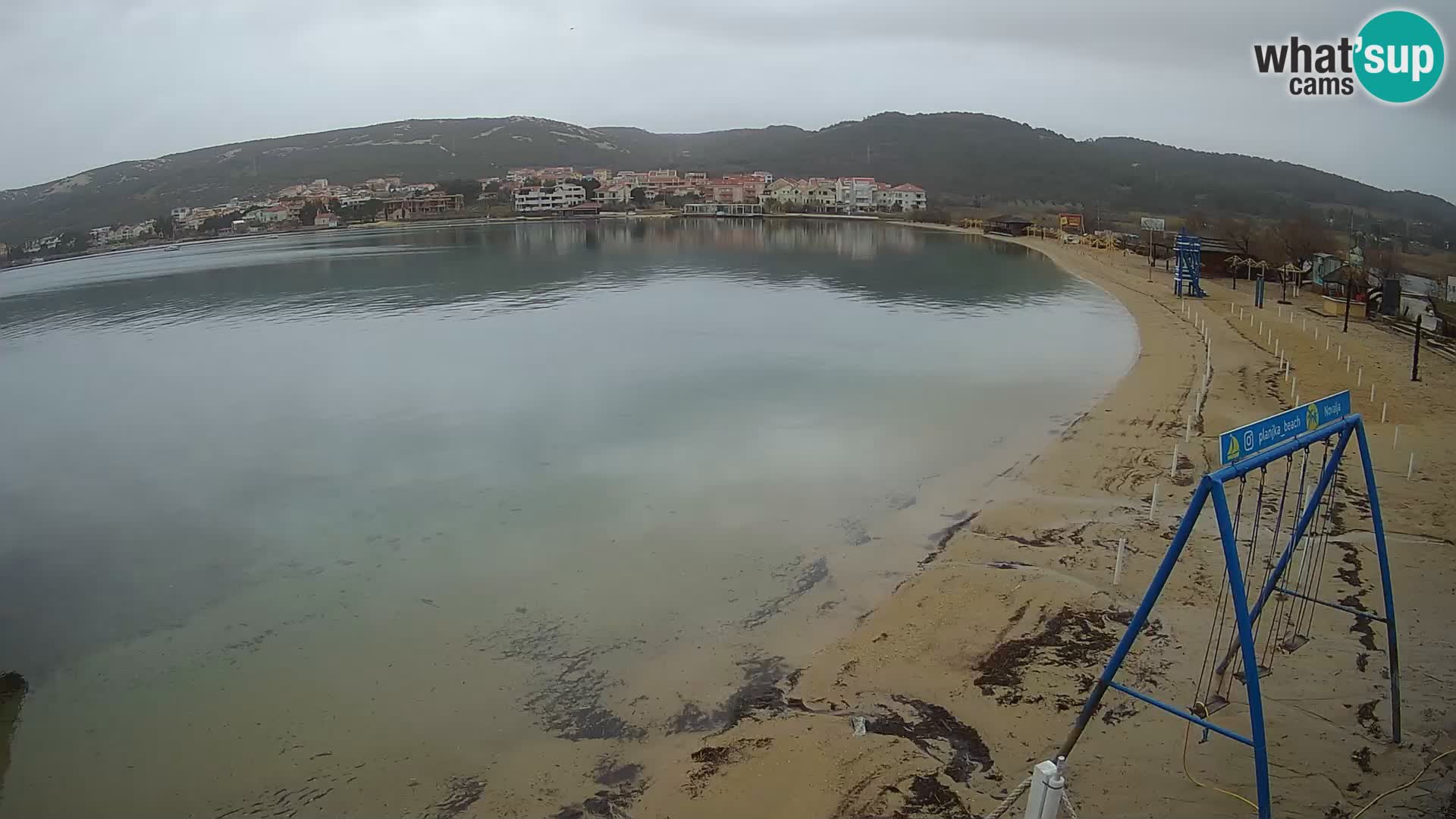 Webcam live – Planjka beach – Pag Island