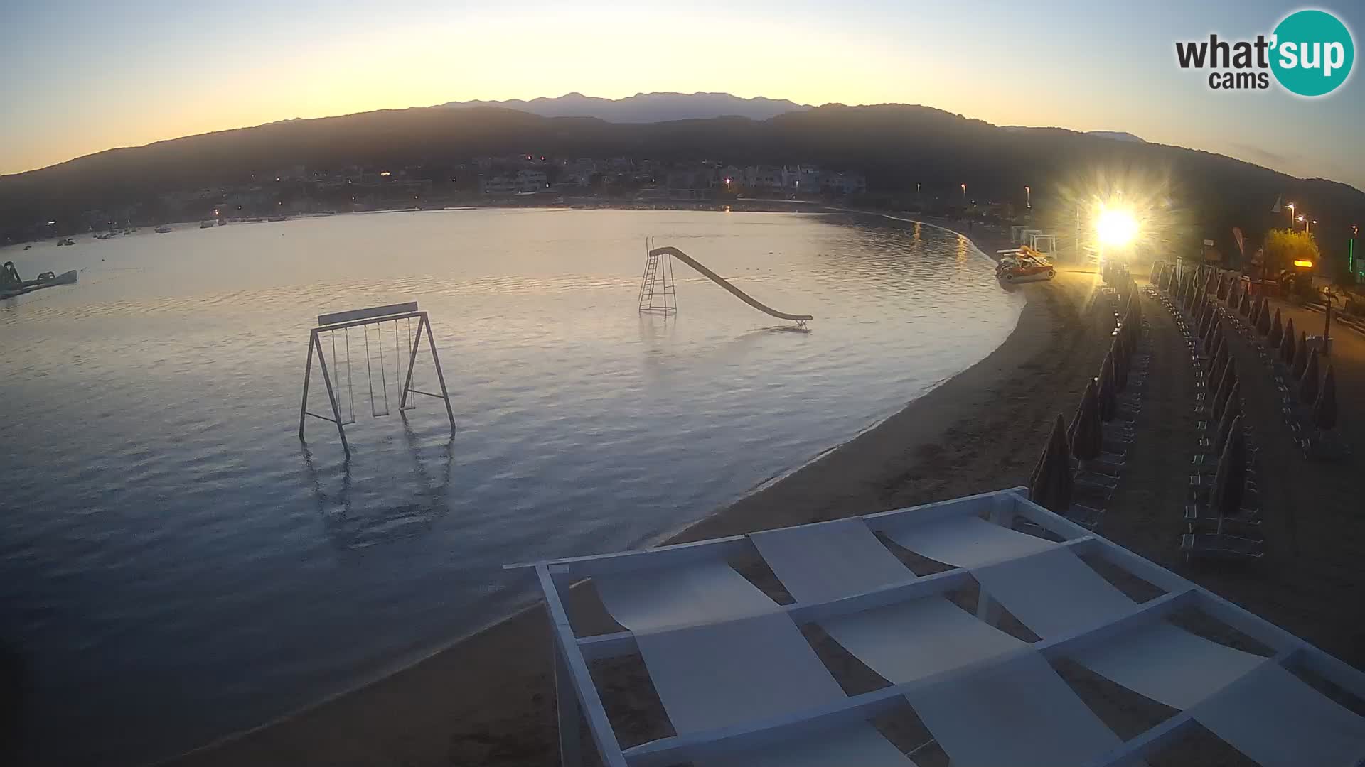 Webcam live – Playa Planjka – Pag