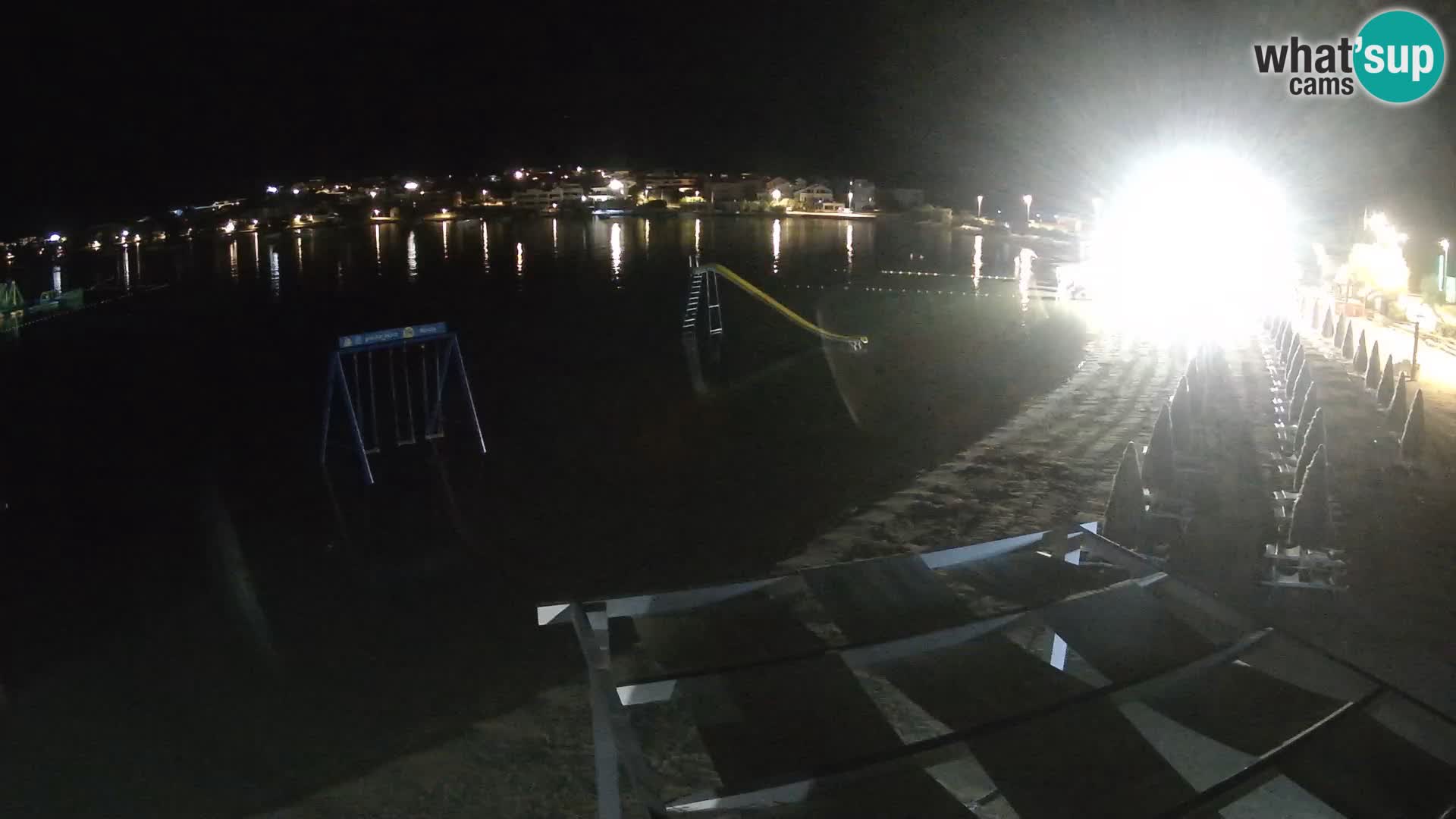 Webcam live – Planjka beach – Pag Island