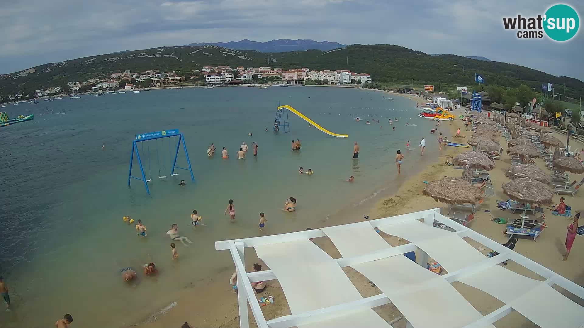 Webcam live – Planjka beach – Pag Island