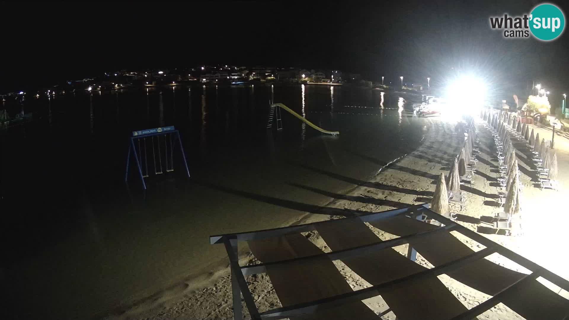 Webcam Pag – Plage Planjka