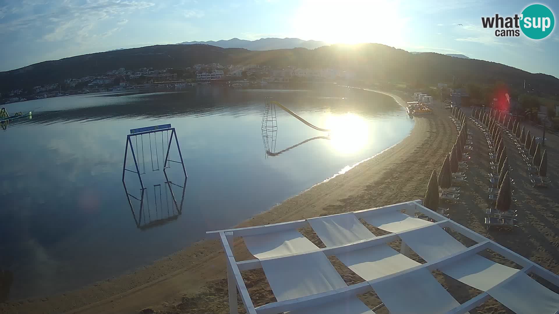 Webcam live – Planjka beach – Pag Island