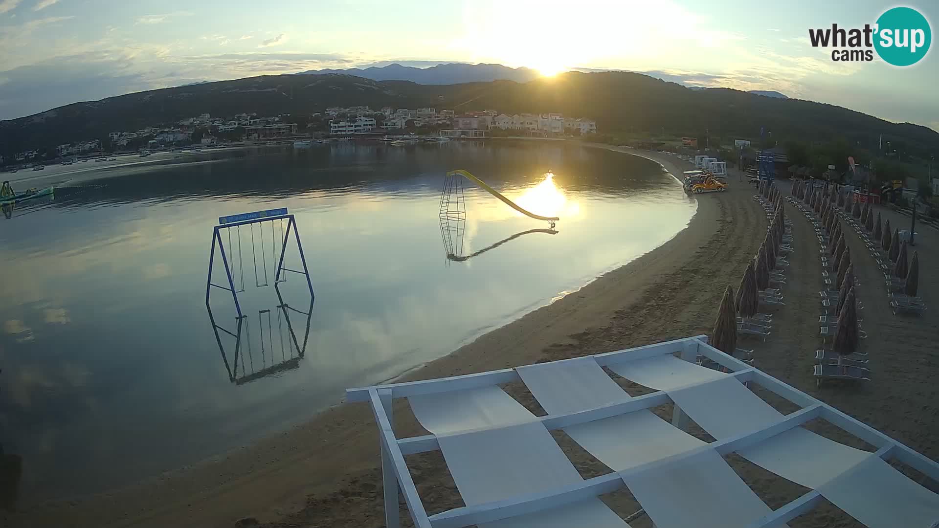 Webcam live – Playa Planjka – Pag