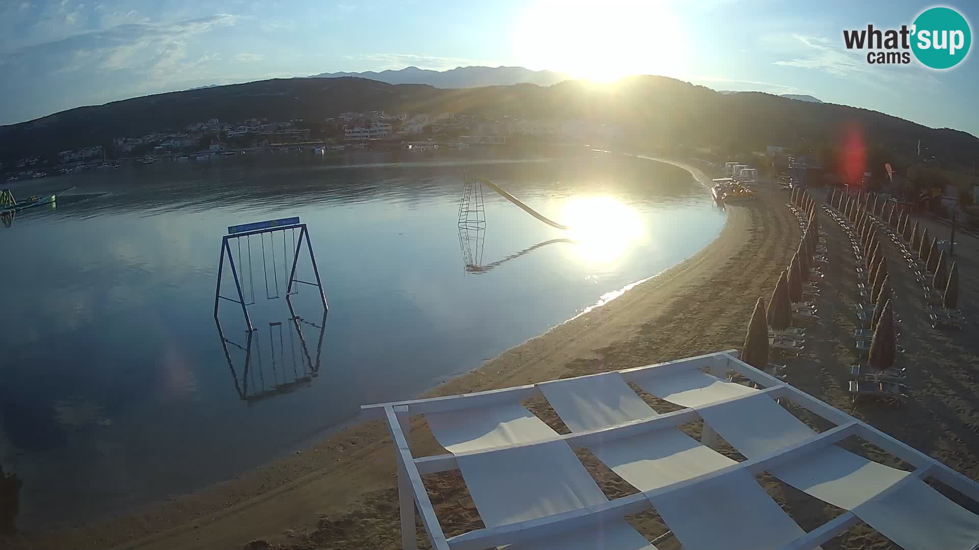 Webcam live – Strand Planjka – Pag