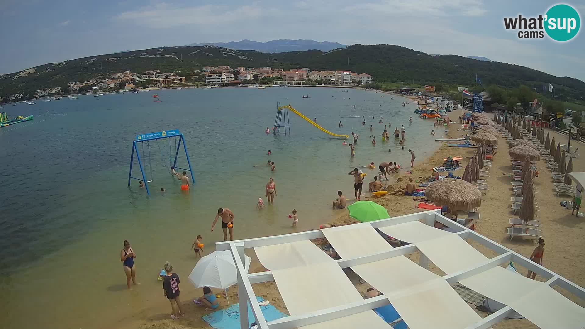 Webcam Live – Spiaggia Planjka isola di Pag