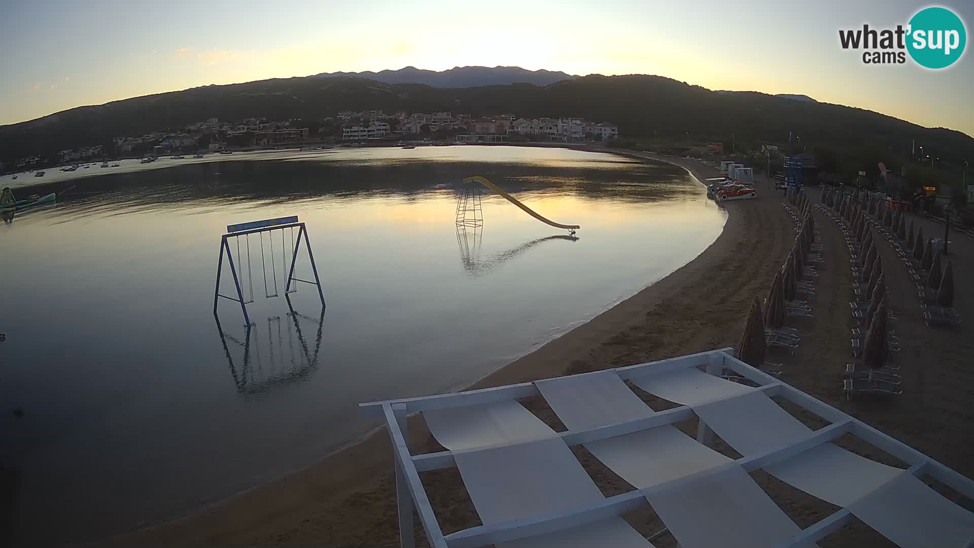 Webcam live – Planjka beach – Pag Island