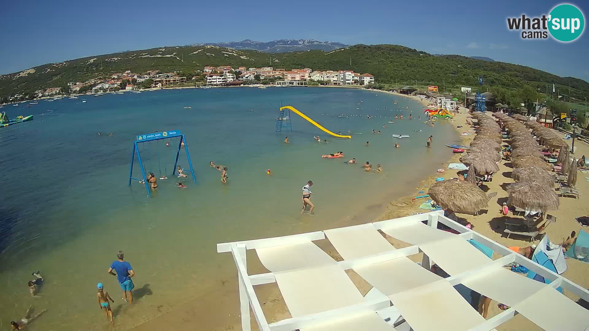 Webcam Live – Spiaggia Planjka isola di Pag