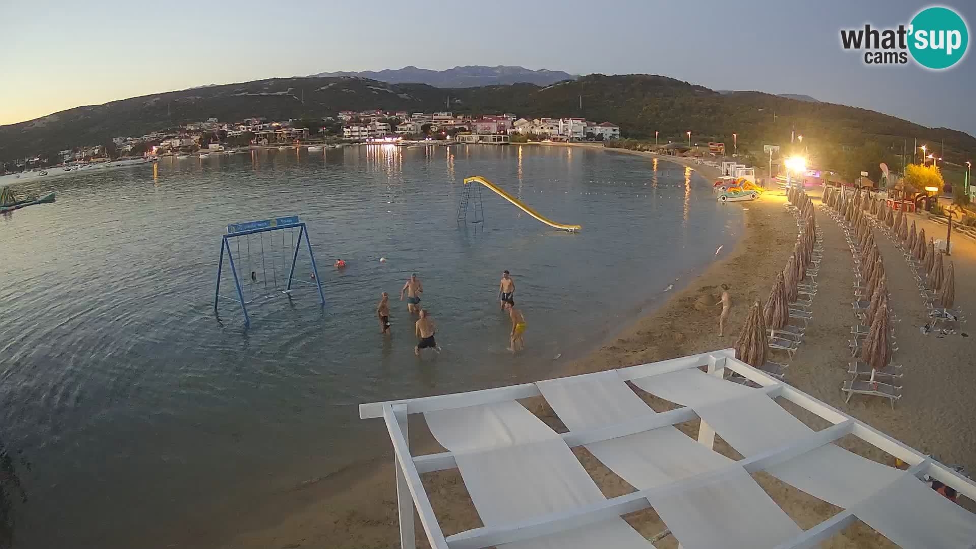 Webcam live – Planjka beach – Pag Island
